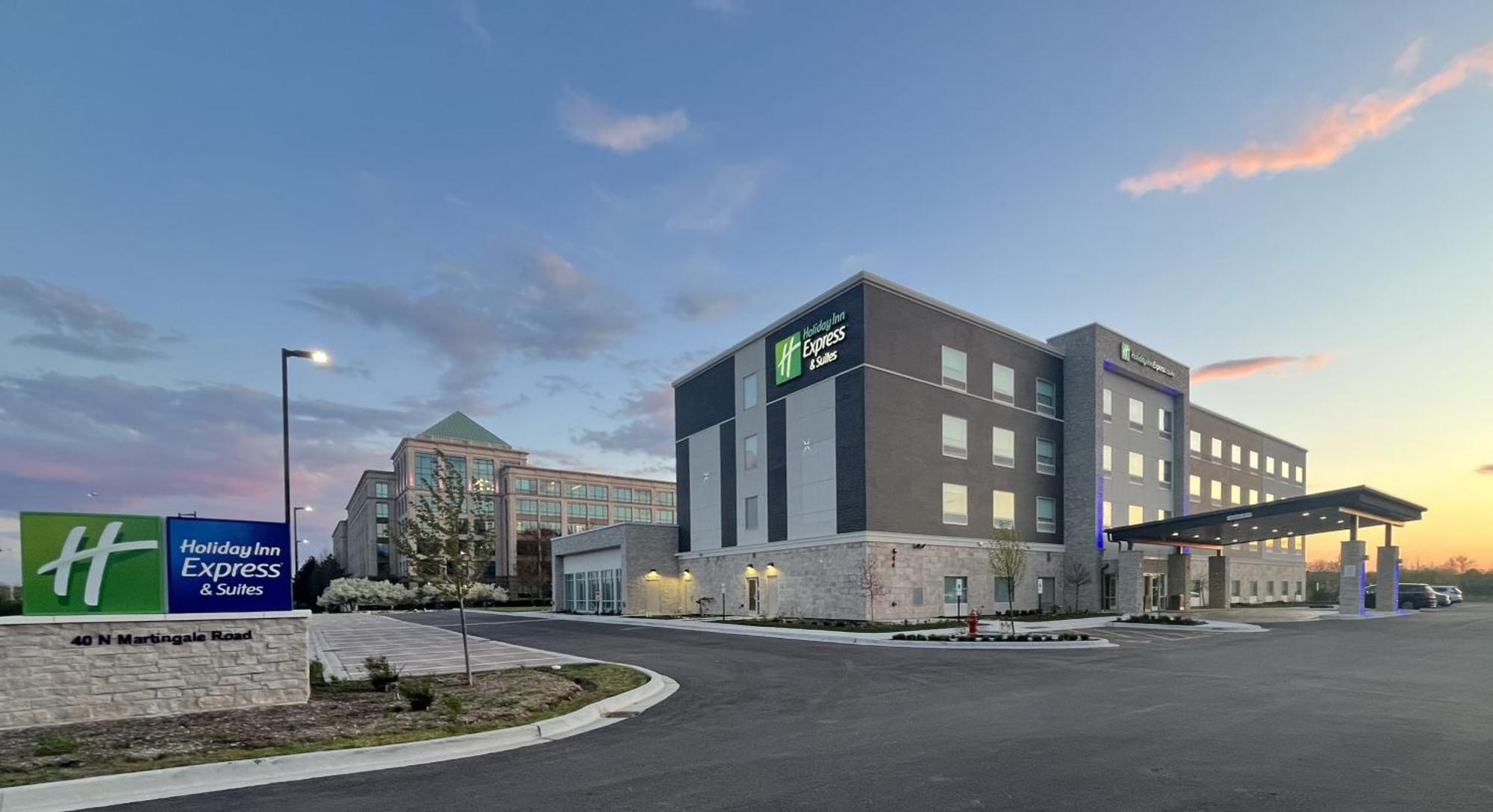 Holiday Inn Express & Suites Chicago Schaumburg By Ihg Esterno foto